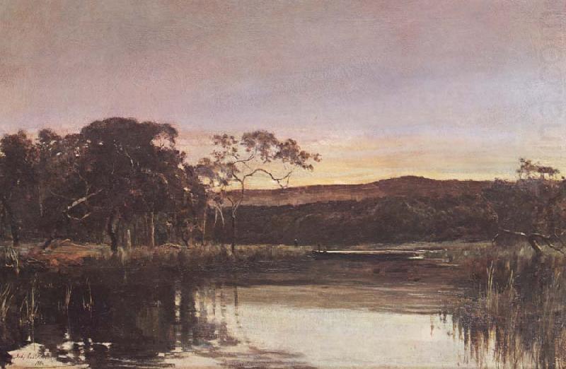 John Ford Paterson Sunset,Werribee River china oil painting image